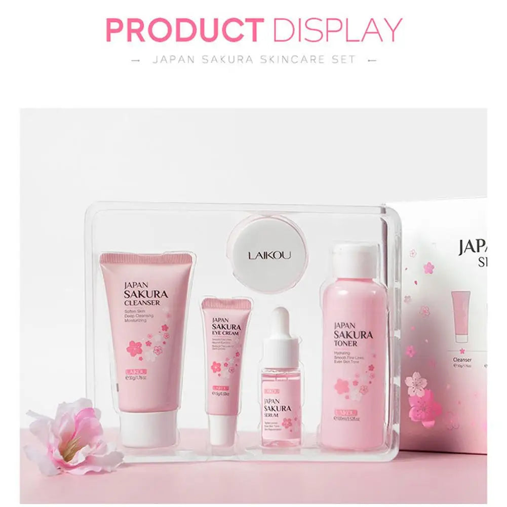 5/3pcs Sakura Skin Care Set