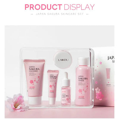 5/3pcs Sakura Skin Care Set