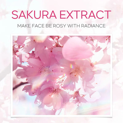 Sakura Face Care Set: Cleanser, Serum, Peeling Gel & More