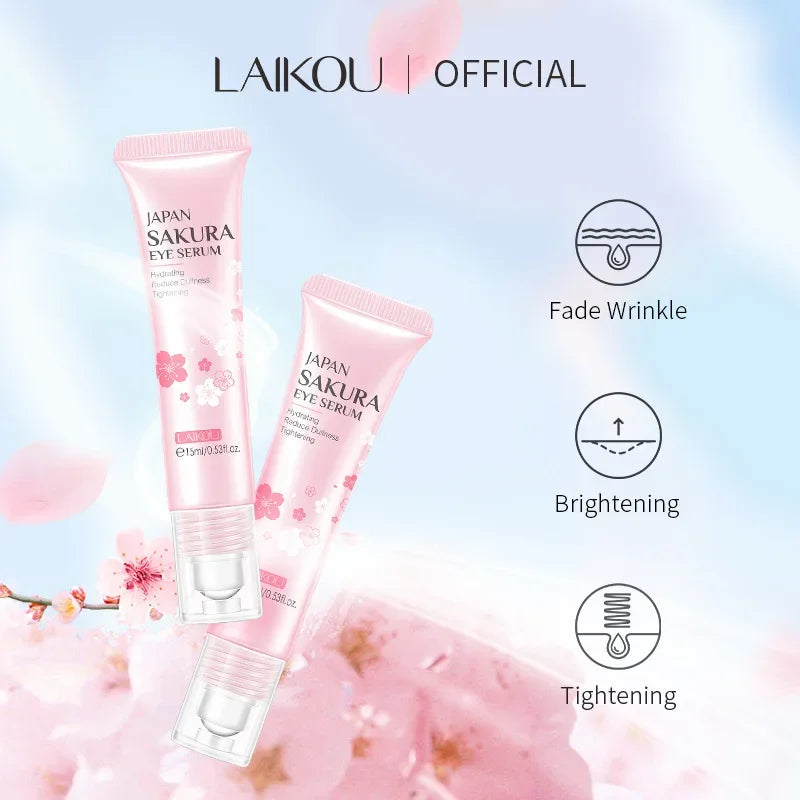 LAIKOU Sakura Eye Roller Serum 15ml