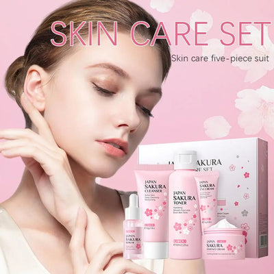 5/3pcs Sakura Skin Care Set