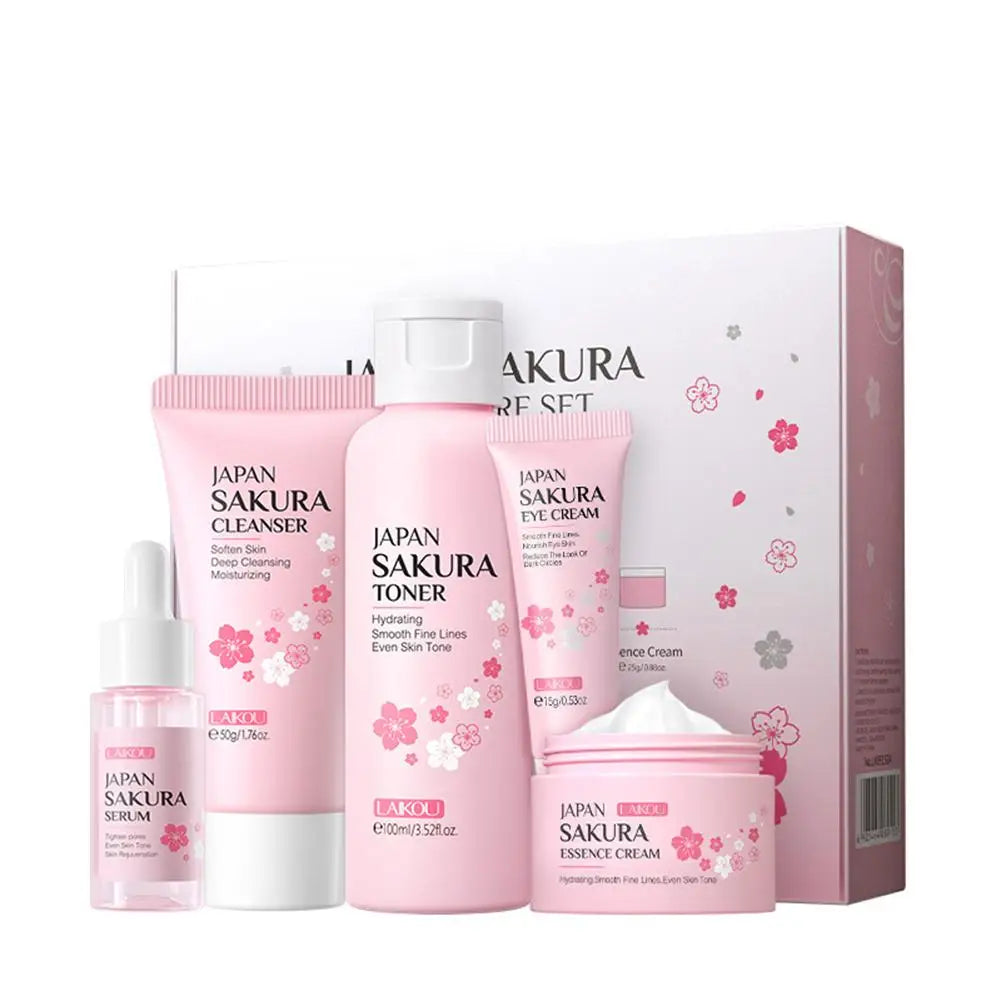 5/3pcs Sakura Skin Care Set