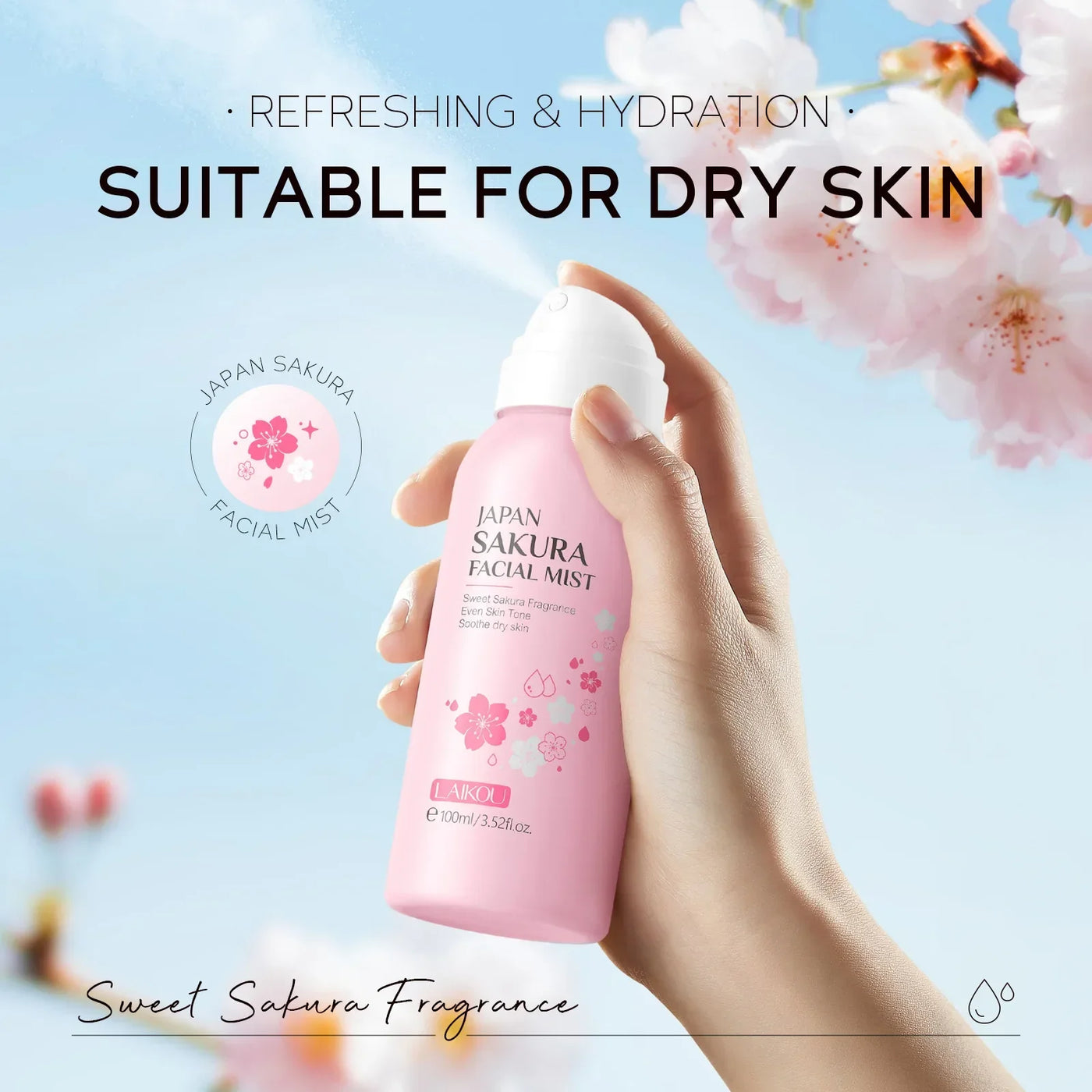 LAIKOU Sakura Hydrating Toner 100ml